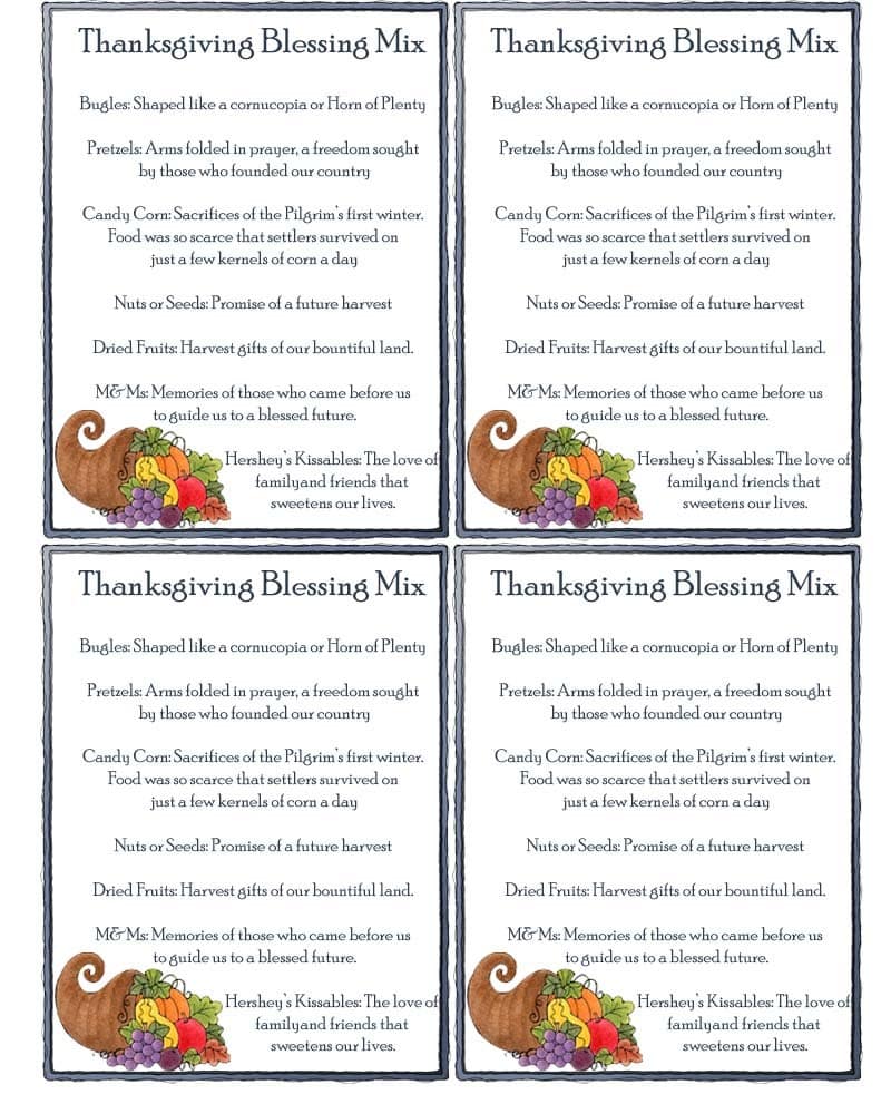 Thanksgiving Blessing Mix Cranial Hiccups
