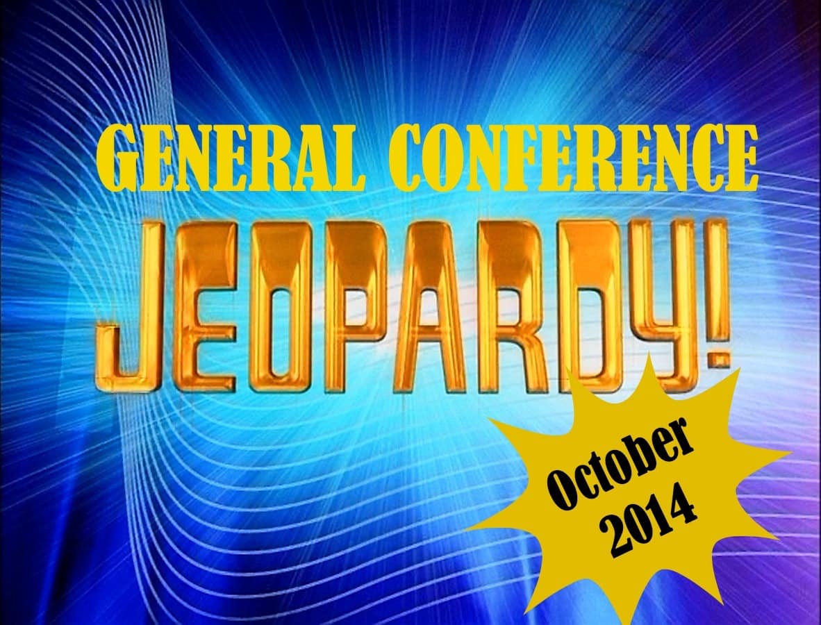 October 2014 General Conference Jeopardy Cranial Hiccups