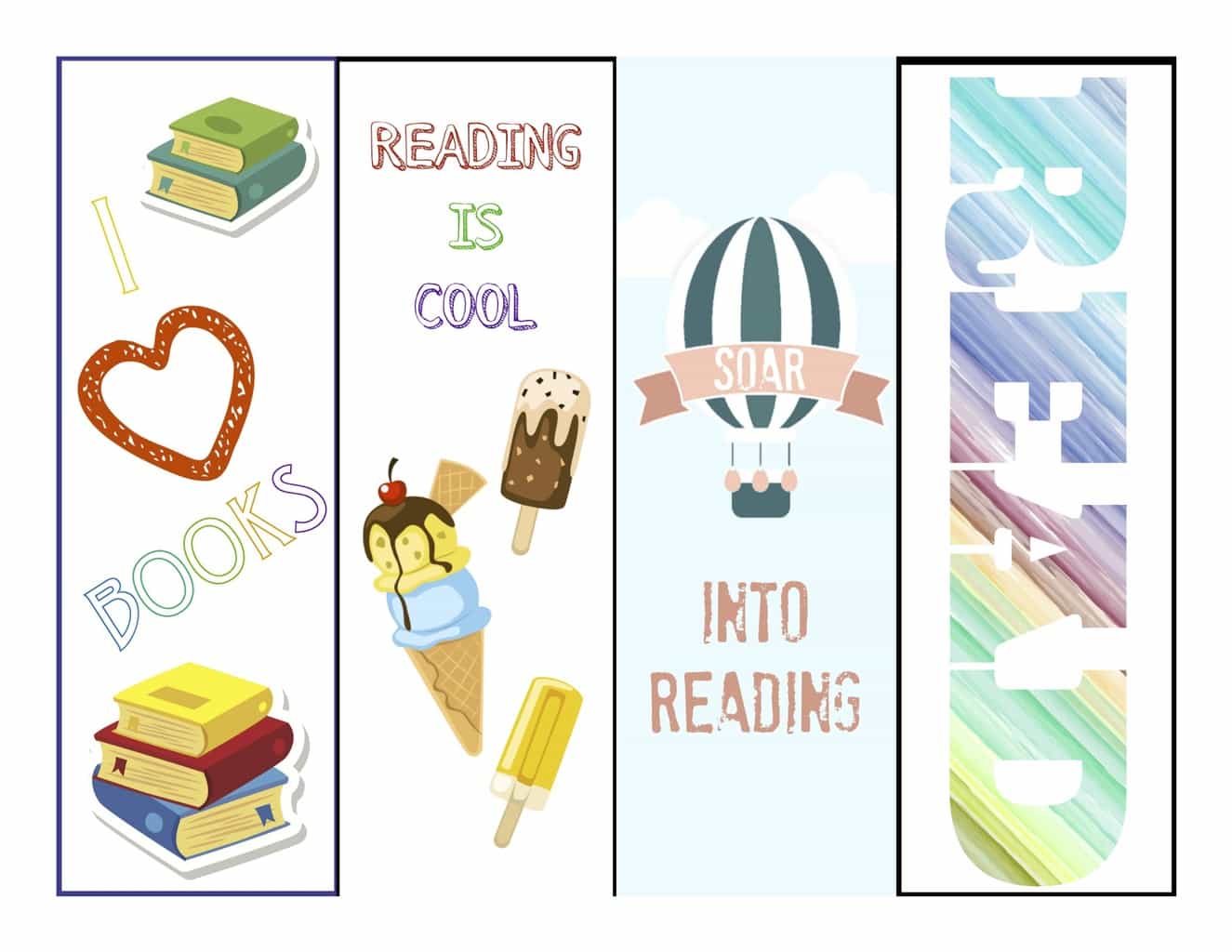 Summer Reading Bookmarks Cranial Hiccups