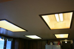 terrible "recessed" lighting