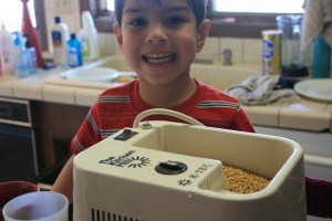 IMG_3935 - grinding wheat