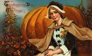 Vintage Thanksgiving Postcard