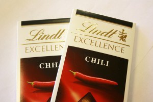 Lindt chili chocolate