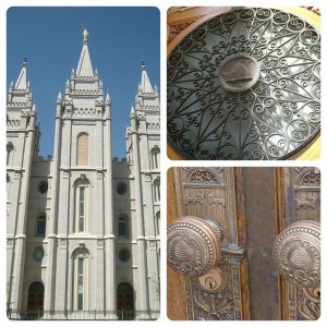 Salt Lake Temple Collage