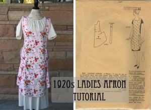 1920s Ladies Apron Tutorial