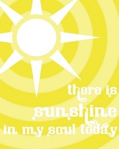 sunshine in my soul 8x10