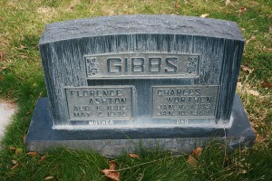 IMG_4327 - FA & CW Gibbs headstone