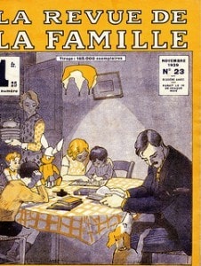 The 1920s-1929 La revue de la famille illustration