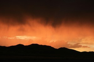 Sunset in Nevada