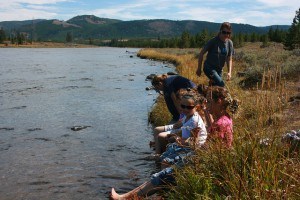 Relaxing by Madison River