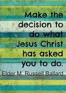 Do What Christ Has Asked - Elder Ballard