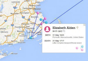 Rootsmap Elizabeth Alden