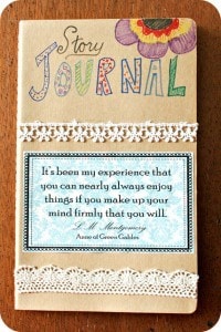 decorated journal