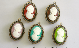 Anne of Green Gables Cameo Brooch