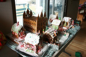Our Gingerbread Houses 2013