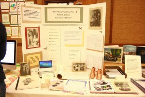Family Connect Family History Fair - publish family history