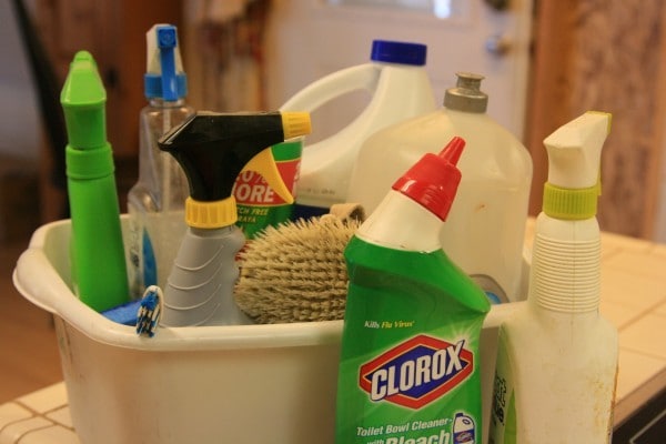 cleaning supplies