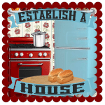 Establish a House kitchen scene button