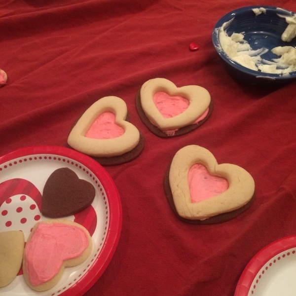 valentine cookies