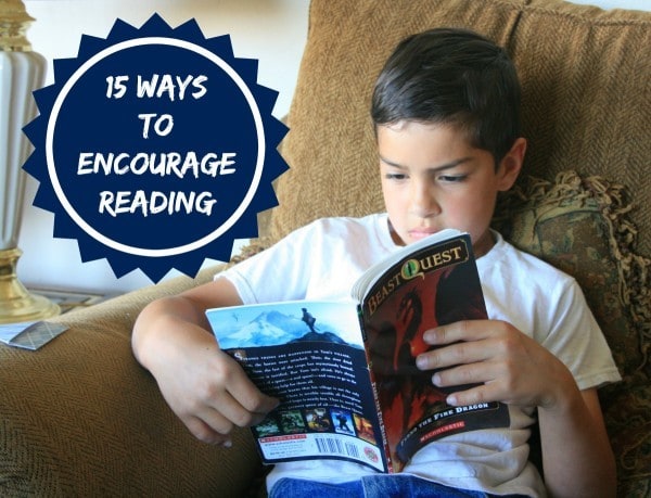 15 Ways to Encourage Reading