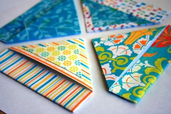 Corner Bookmarks Blue 04