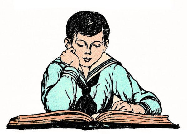 boy reading