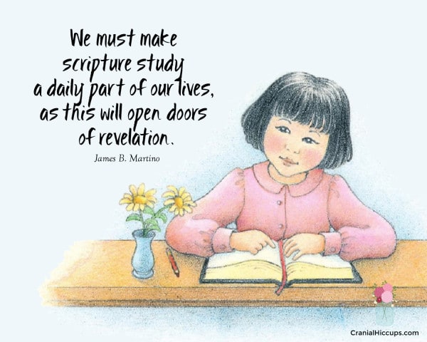 We must make scripture study a daily part of our lives, as this will open doors of revelation. James B. Martino #LDSConf #ElderMartino
