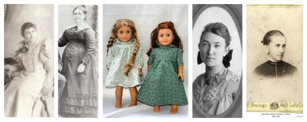 Doll clothes for pioneer ancestors
