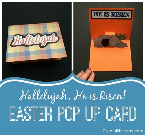 Easter pop up card