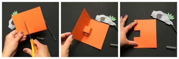 easter pop up card instructions