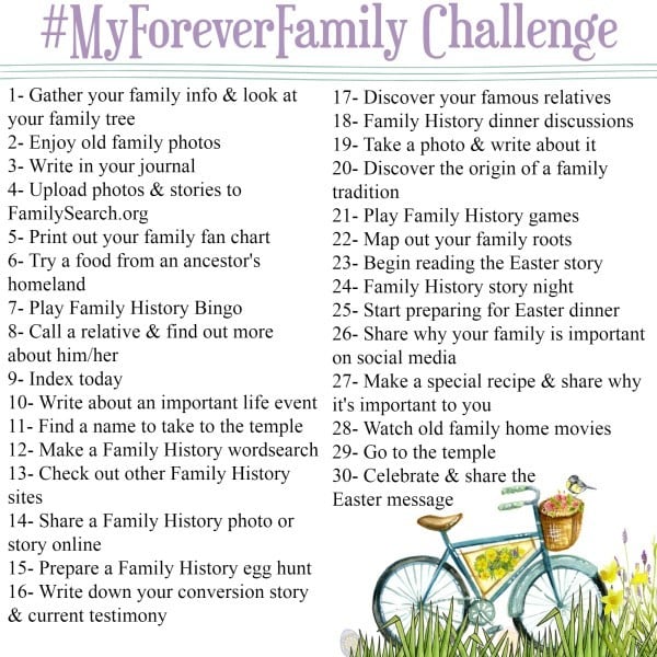 #MyForeverFamily Challenge