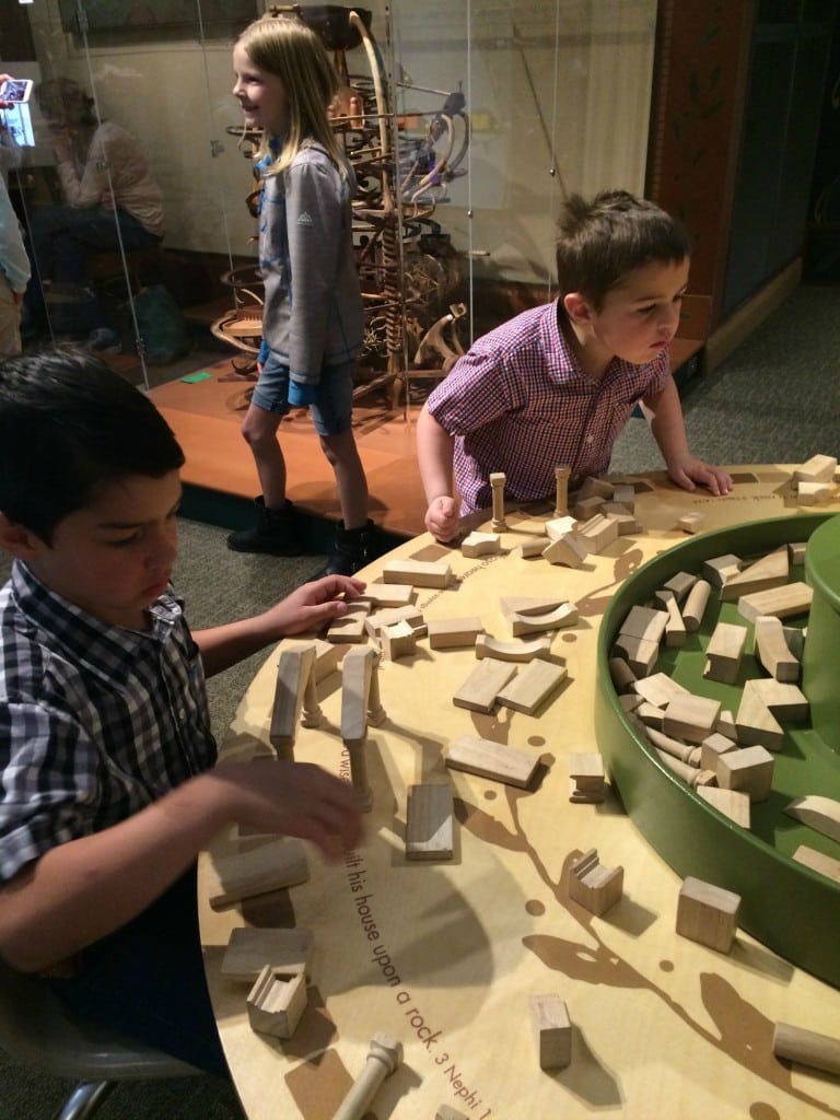 Boys at CHurch History museum