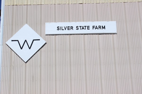 Silver State Farm sign