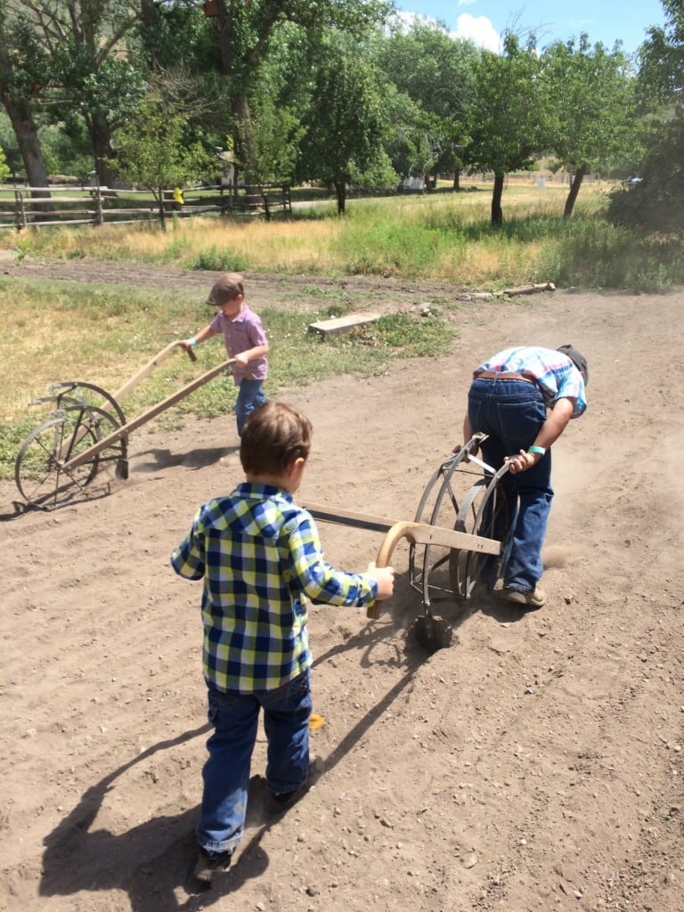 Heritage Park plowing 2016