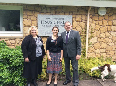 6_13_2016 Marie with President and Sister Leppard