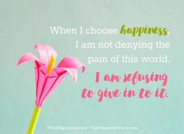 choose happiness