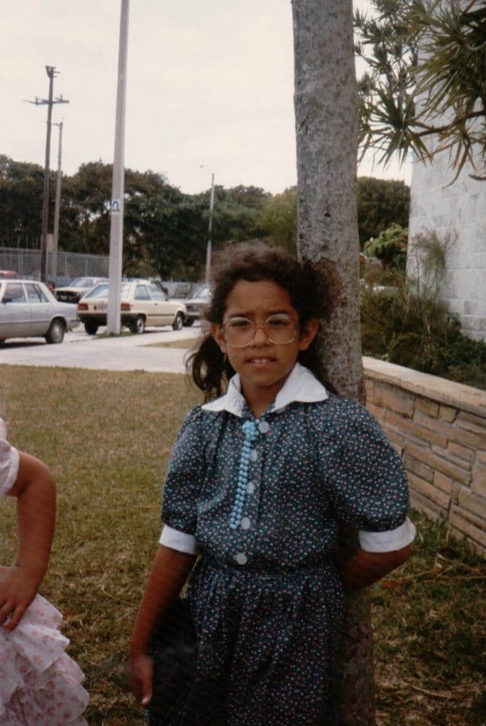 montse-at-church-1986