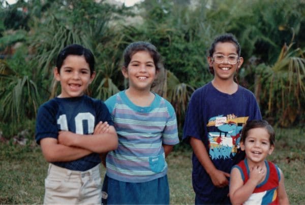 Pere, Vanessa, me, Jonathan