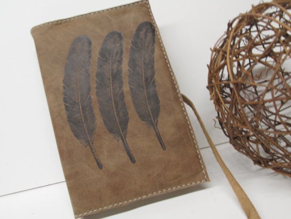 Handmade leather journal