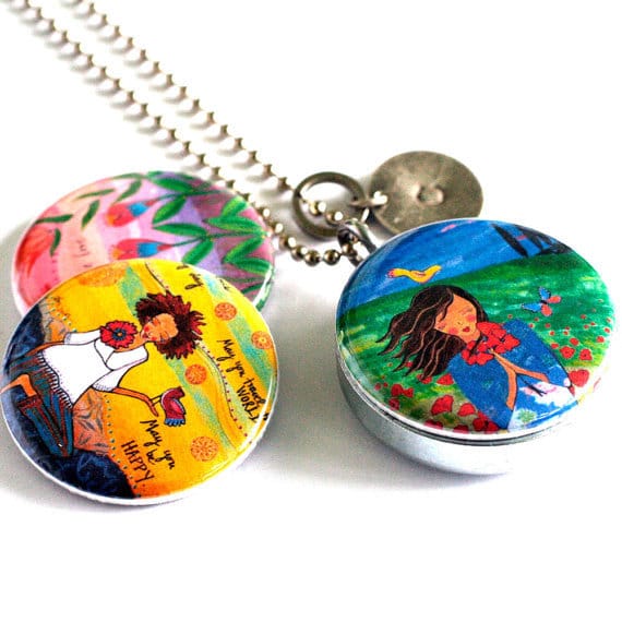 handmade locket