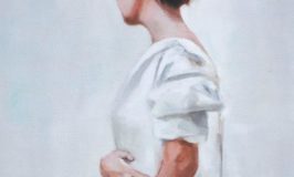 Woman on White by Dana Mario Wood