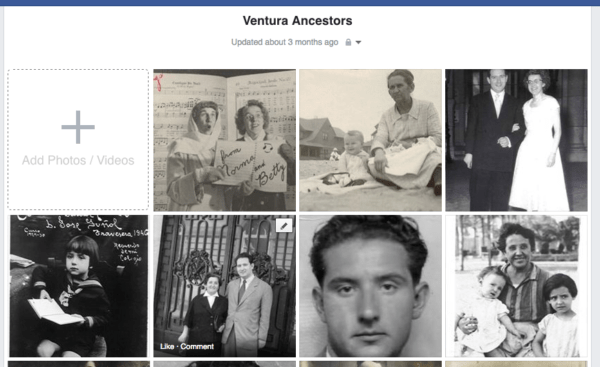 Ventura Ancestors Facebook Album