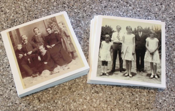 chatbooks with ancestor photos