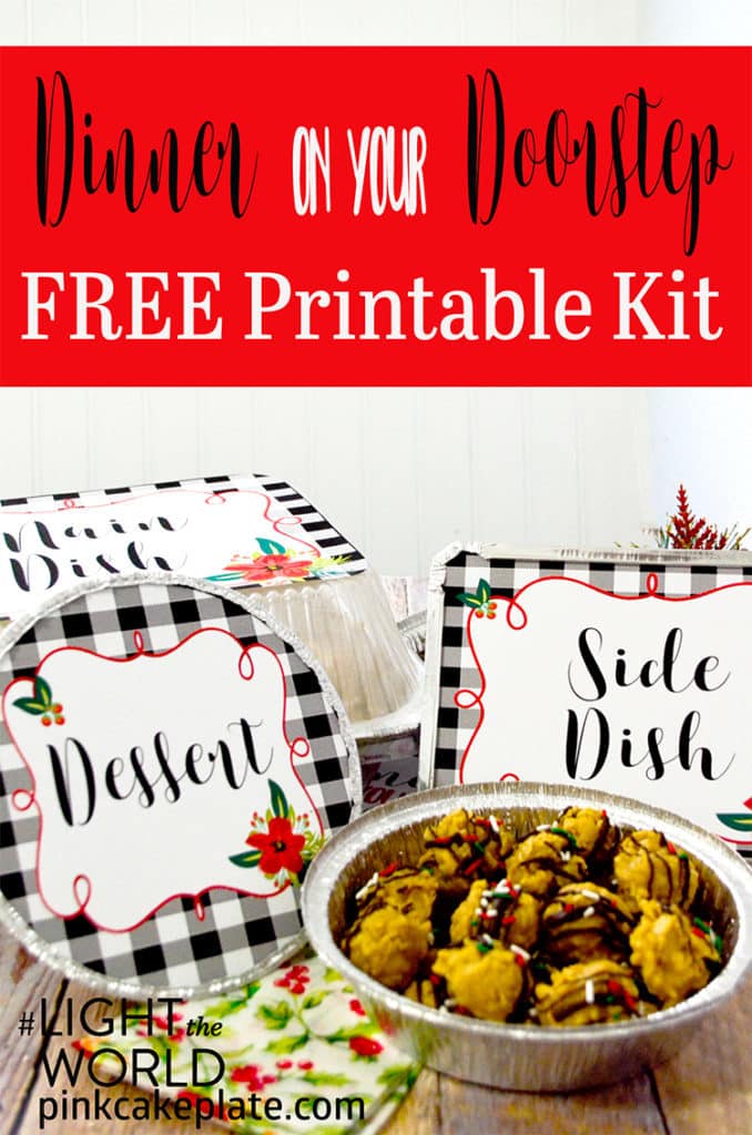 Dinner on Your Doorstep Free Printable Kit