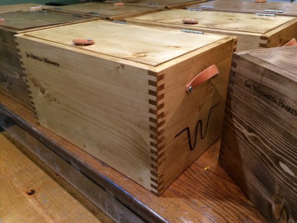 handmade wooden box