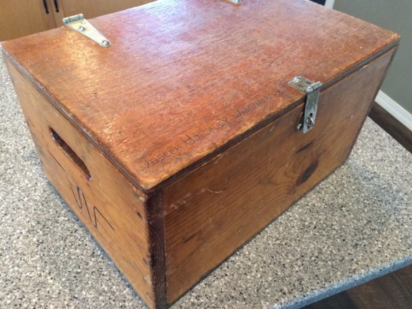 wooden grub box