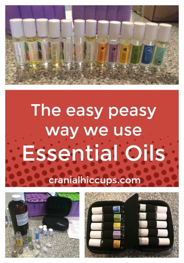 The easy peasy way we use essential oils. Perfect for beginners!