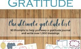 Learn the principle of gratitude by writing down over 1,000 blessings, gifts from God to you. The #PrinceofPeace showed us how gratitude brings us peace.