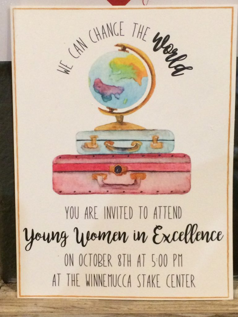 Young Women in Excellence - We Can Change the World