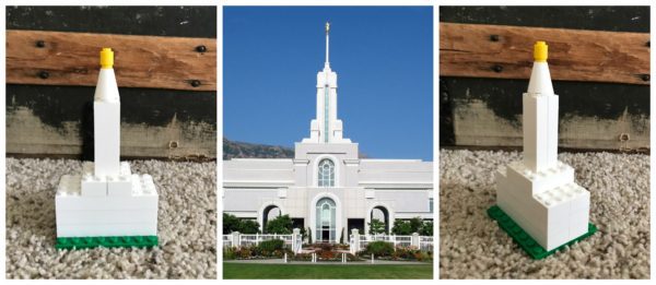 Mount Timpanogos Lego Temple